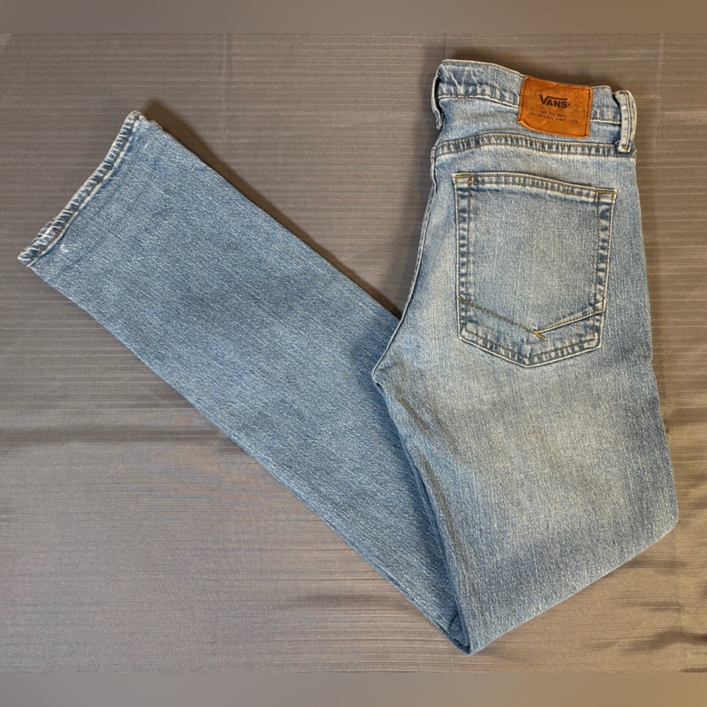 Vans Men's Light Blue Denim Jeans